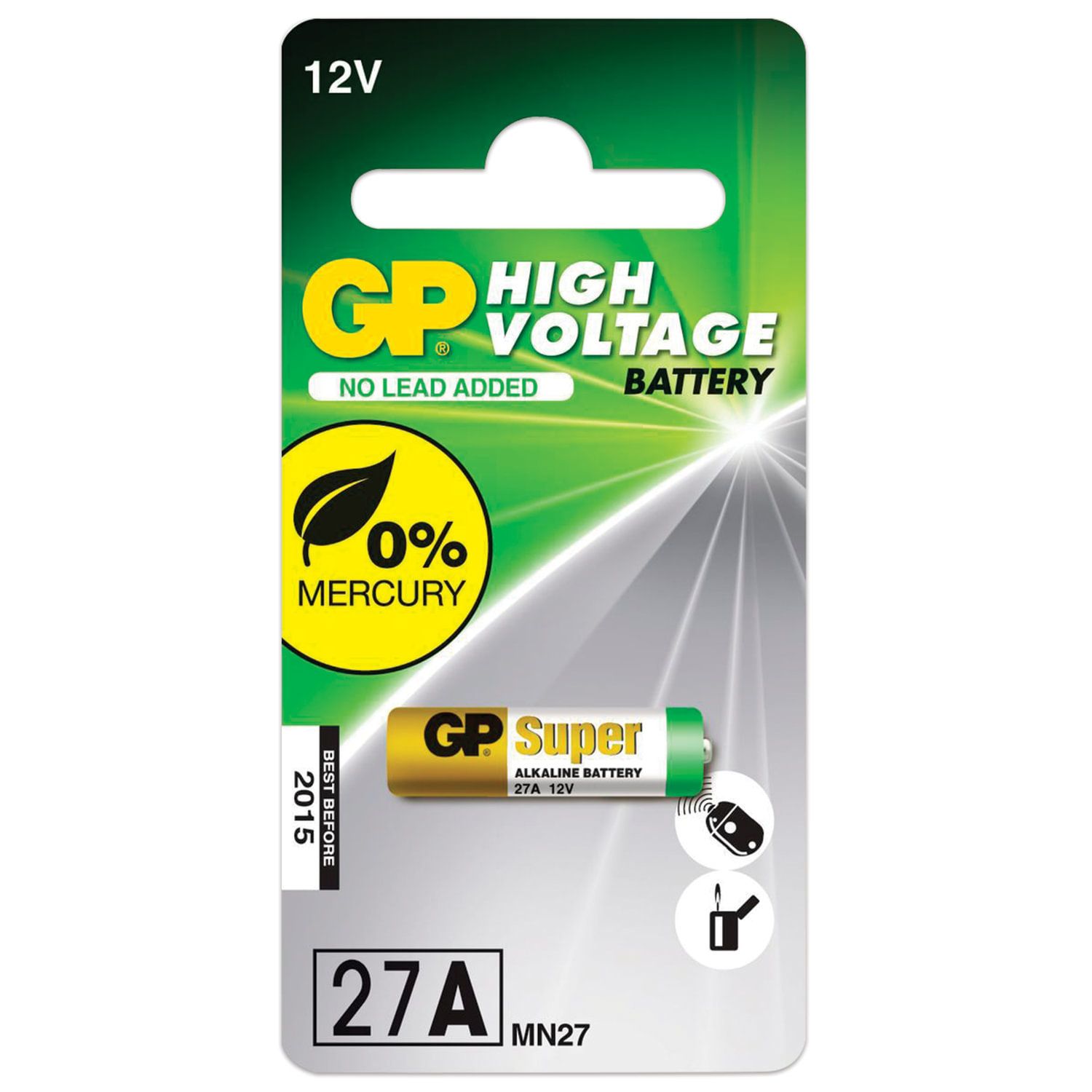 Купить Батарейка GP "HIGH VOLTAGE" A27 12V 1шт.